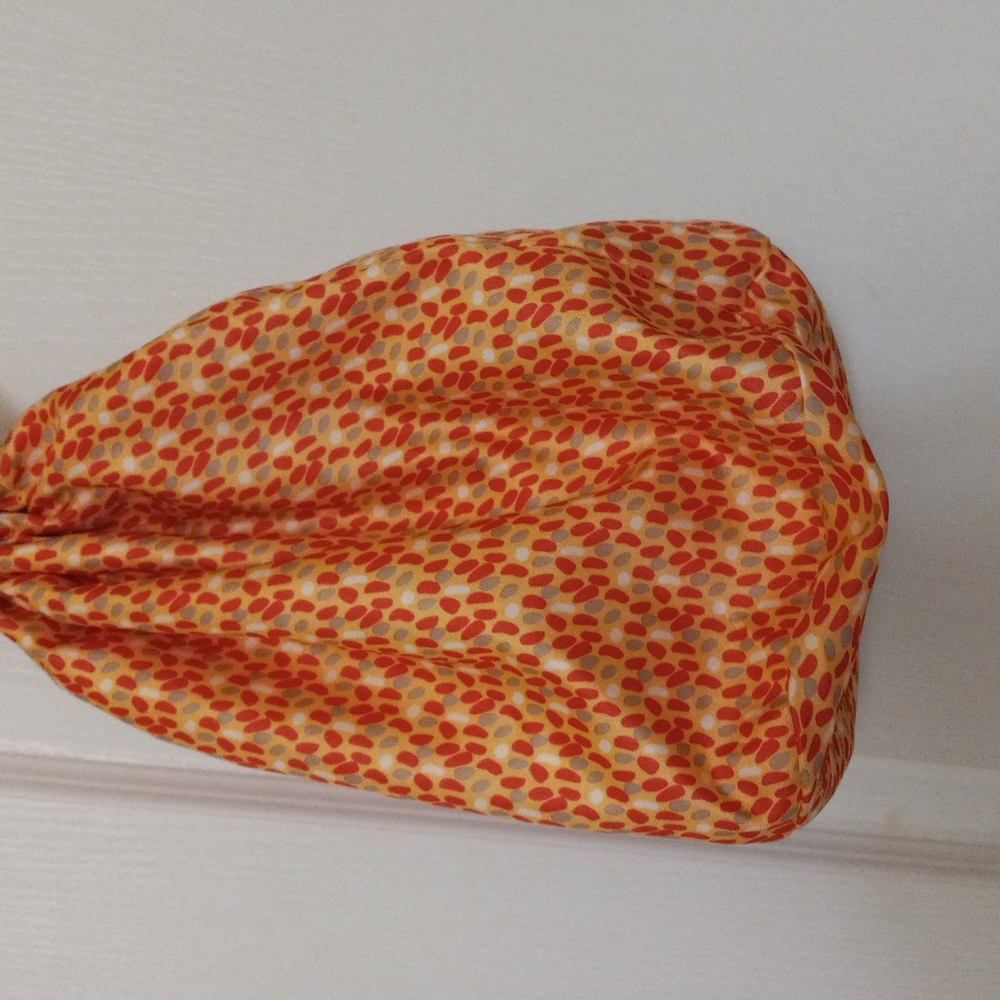 Vera Bradley Orange Multicolor Drawstring Tote Ba… - image 8